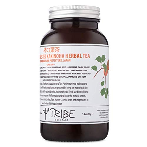 Tribe Skincare Wild Cosechado Té de Hierbas Kakinoha (。