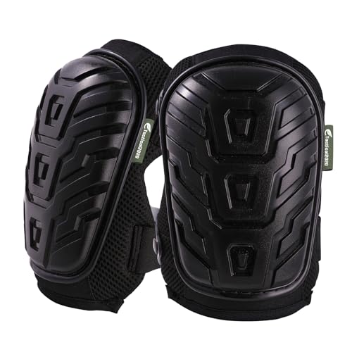 Tactical2020, Expert Knee Pads for Gardening, Planting, and Building Men's and Women's Knee Pads Featuring an Adjustable Strap, Robust Double Straps, and a Thick Gel Cushion; Heavy-Duty Industrial