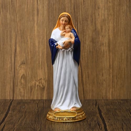 Statue Vierge au design délicat classique Healeved ornement sacré - 5