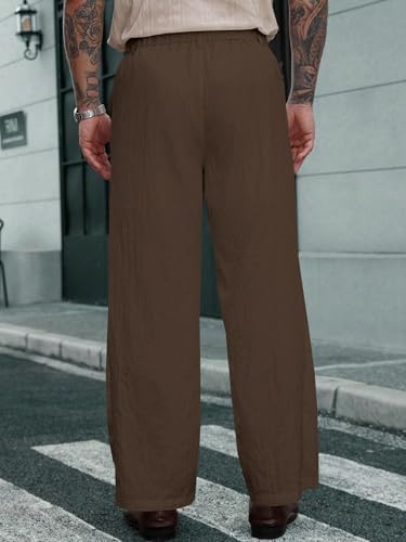 Image of TOPLOT Men's Casual Pant || Trouser for Men || Straight Leg Pant for Man (5267)