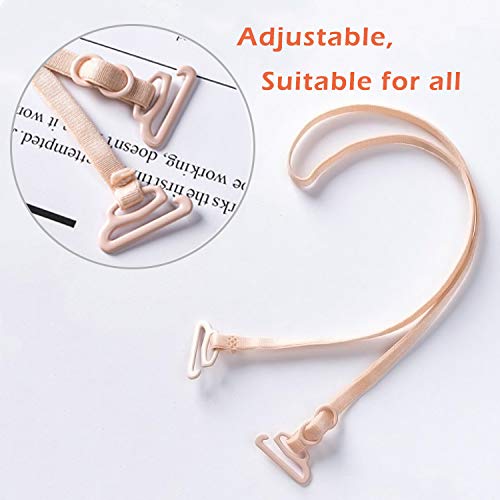 Spalline Reggiseno Rimovibili GALPADA – Trasparenti E Decorative In TPU, Regolabili, Nere, Per Canottiere E Abiti Senza Spalline
