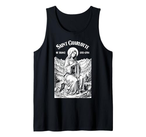 Crochet Crochet Patron Saint Charlotte Crafting Crafts Camiseta sin Mangas