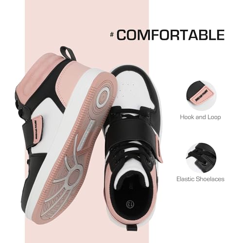 Dream Pairs D195-7A1AP01-36KK-02PF5O Unisex-Child Freestyle-K thumb #1