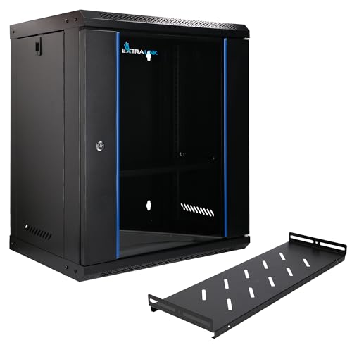 Extralink Serverschrank 19 Zoll 12HE - Netzwerkschrank...