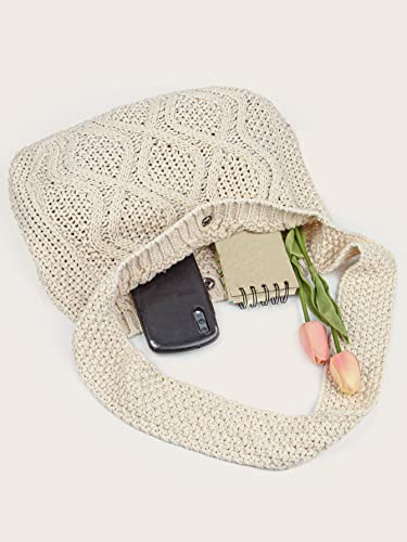 Bolso Tote Tejido Para Mujer miniatura 5