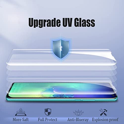 Image of UV Tempered Glass Screen Protecter for Oppo Reno 6 Pro 5G | Full Covrage | 9H Hardness|Bubble Free | with Installation Kit-Clear
