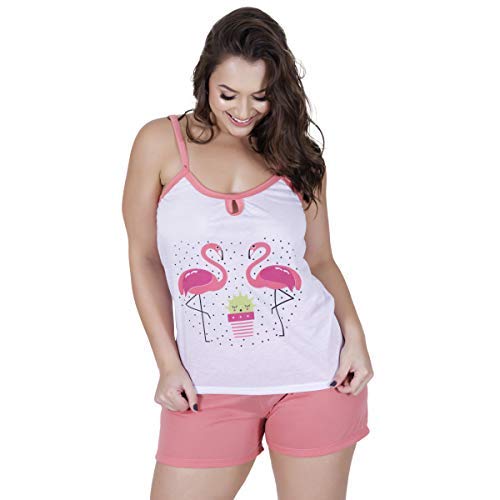 Kit Com 5 Baby Doll De Malha De Algodão (M (38-40))