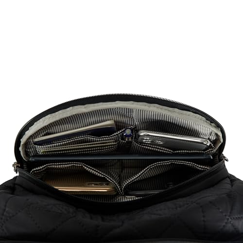 Travelon Boho Anti-Theft Backpack, Black, One Size, Boho Anti-theft Backpack by Travelon - Used condition - Image 8