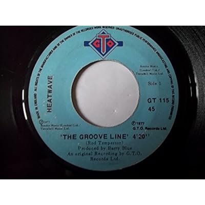Heatwave The Groove Line 7" GTO GT115 EX 1977
