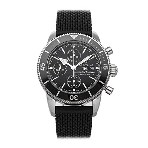 Preisvergleich Produktbild Breitling Superocean Herren-Armbanduhr, mechanisch, automatisch, schwarzes Zifferblatt, A13313121B1S1 Chronograph, Chronograph