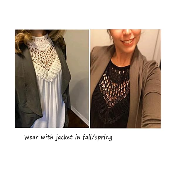 Bluetime-Womens-Summer-Halter-Spaghetti-Strap-Lace-Flowy-Tank-Tops-Cami-Shirts Bluetime Black Tank Top Women Spaghetti Strap Casual Cute Summer Shirts Blouses Country Concert Outfits Black L