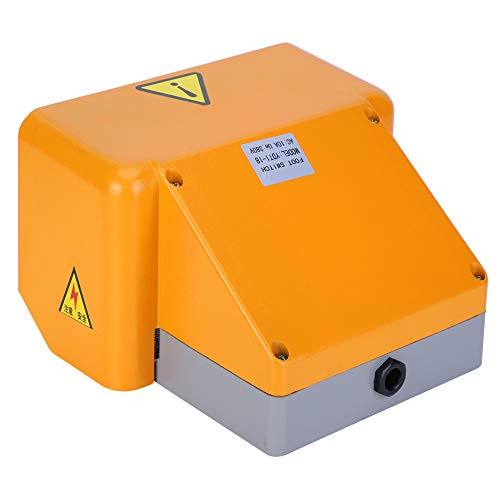 Interruptor de pedal doble de alta resistencia BERM YDT1-18 380VAC con clip 7