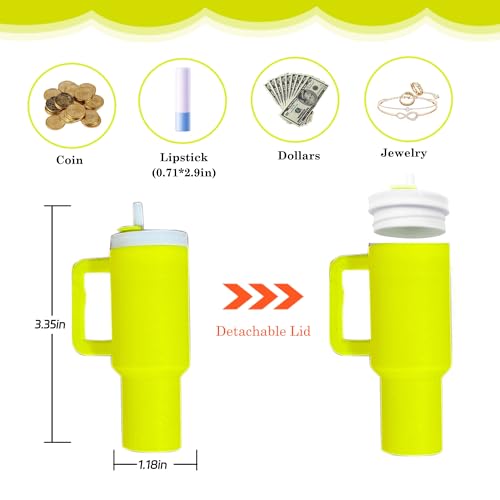 Image of Tote Bag Accessories for YETI Camino 20 /35 /50 Bogg Bags Pearl Bow Yellow