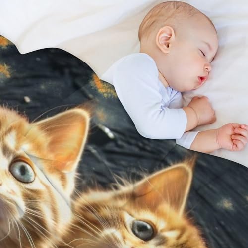 Couverture polaire chat contre le froid plaid doux canape