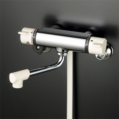 Amazon | KVK サーモスタット式シャワー混合水栓 300mmパイプ付