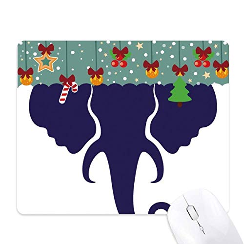 Tapis de Noël Thaïlande Heart Elephant une idée cadeau originale