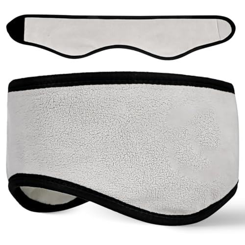 Angoily Sleeping Earmuffs for Women Winter Ear Warmer Headband Adjustable Soft Fleece Ear Covers...