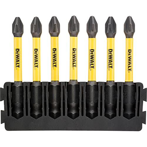 DeWalt FlexTorq PH2 - Juego de 7 puntas de destornillador