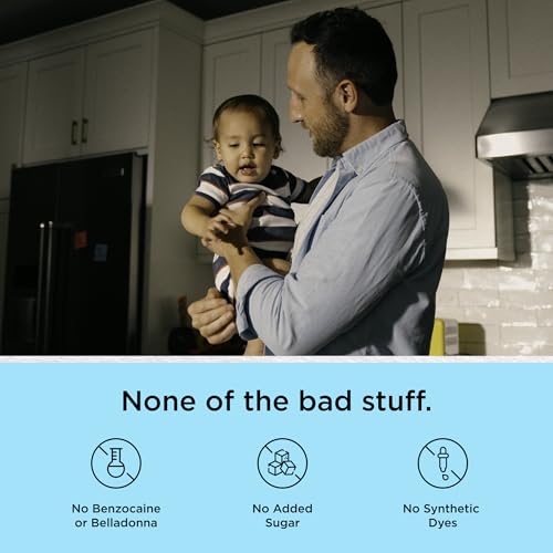 hyland39s baby organic day and night soothing gel combo pack cooling gel for oral discomfort easy-to-apply ages 2 months and up 106 ounce 2 tubes of 053 oz