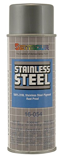 Stainless Steel Rust Protective Spray Paint - STAINLESS STEEL SPRAY 16 Oz. Can