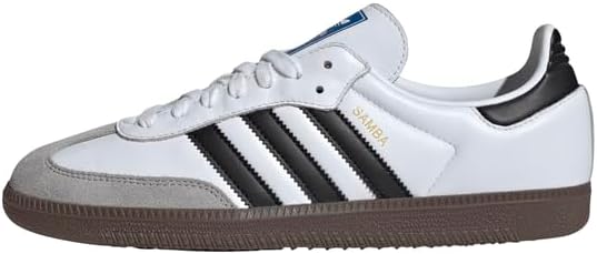 Adidas Samba Og, Men's Sneaker, FTWR White Core Black Clear Granite, 8 - Image 4
