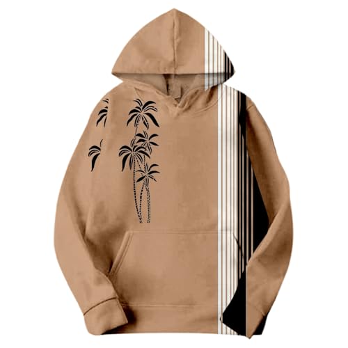 Men's Tropical Pattern Sets 2 Piece Long Sleeve Hooded Sweatshirt and Sweatpants Outfits Fitness Training Tracksuit Plus Size4