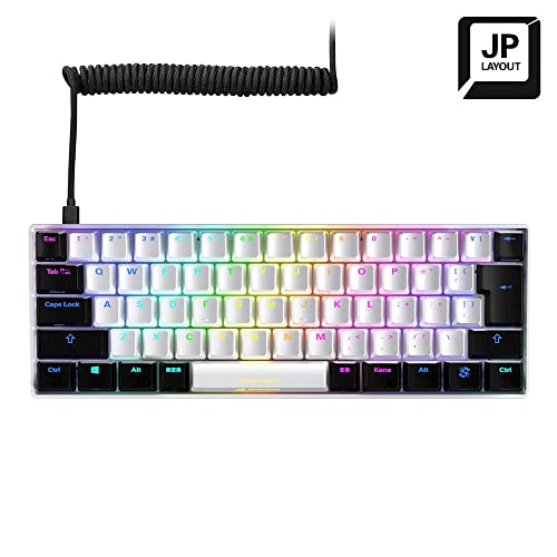 Teclado Gaming SKILLER SGK50 S4 White USB-C 60% miniatura 2