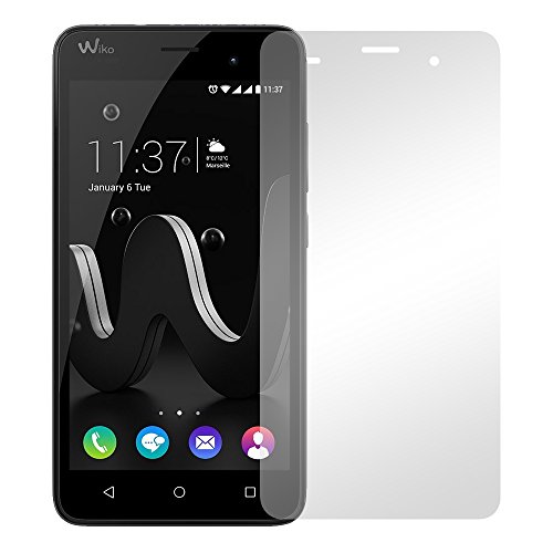 Slabo 2 x Film de Protection d'écran pour Wiko Jerry Protection écran Film Ultra Clair Invisible