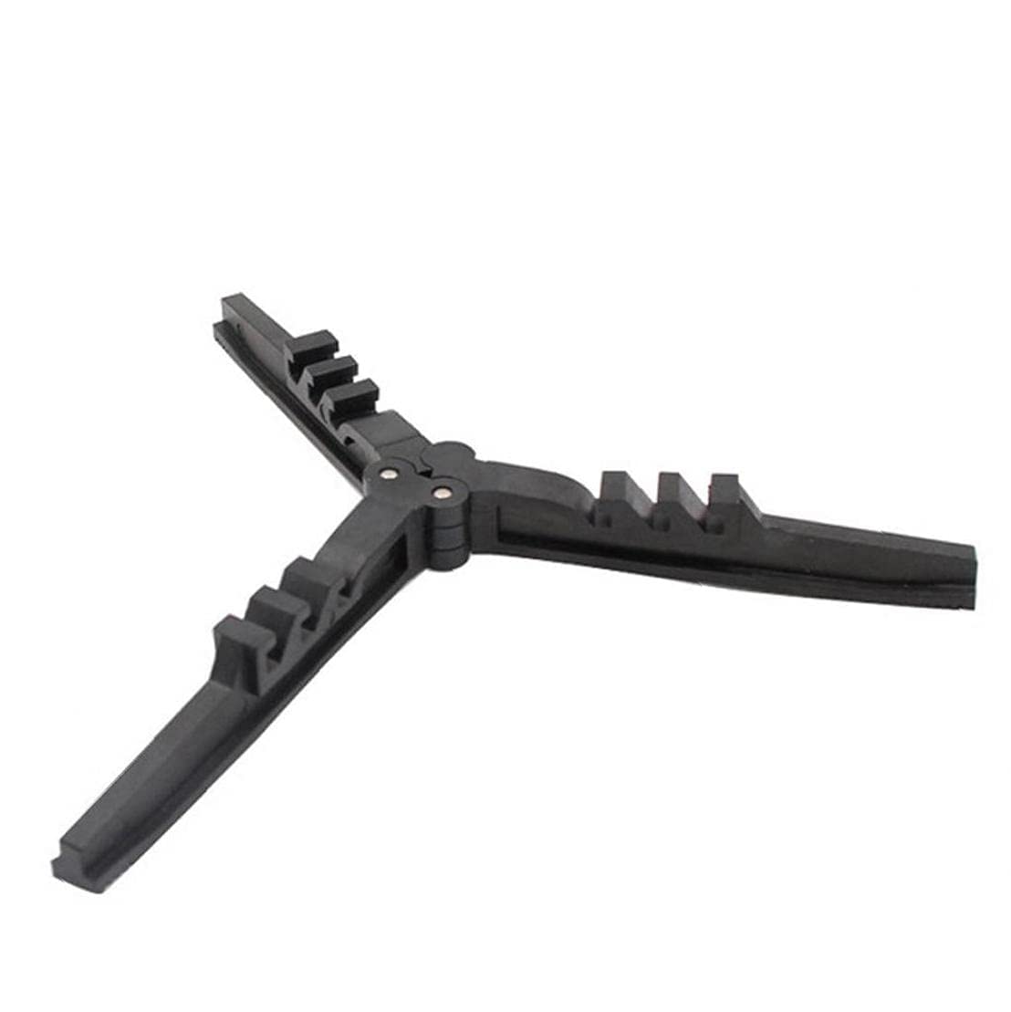 Portable Folding Canister Stand,Tripod Stabilizer for Camping Stoves,Upgrade Compact Butane Gas Tank Bracket,Mini Foldable Outdoor Camping Hiking Cooking Gas Tank Stove Stand Cartridge Canister Tripod