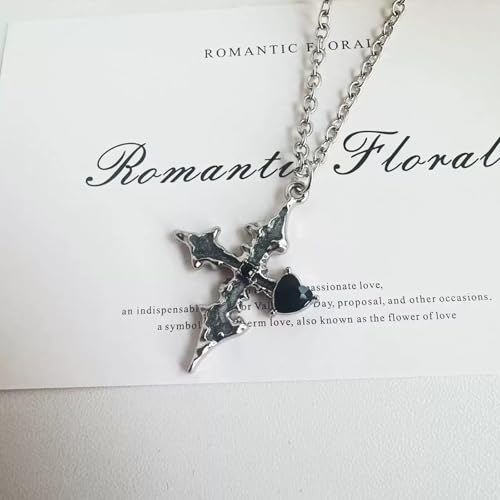 Image of Silver Cross Chain For Men, Three-Ring Geometric Fashion Necklace For Men And Women, Silver Chain For Man, Simple And Personalized, Versatile Pendant Sweater Necklace, Featured Daily Accessories Gift