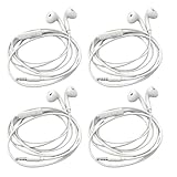 Ya en manzanajugosa.com: Auriculares In-Ear con Cable, 4 Pack Jack de 3,5 mm, Auriculares HiFi Estéreo con Micrófono y Cancelación de Ruido, Control de Volumen, Compatibilidad Universal con Dispositivos de Conector de 3,5 mm