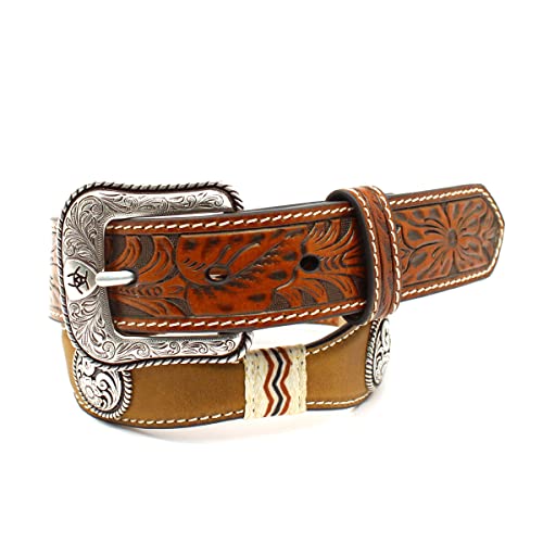 ARIAT Boys Belt Scalloped Embossed Tabs