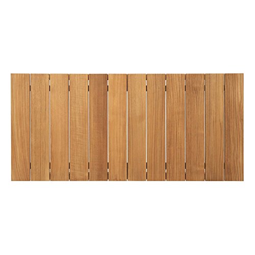 Modway Bayport Teak Wood Outdoor Patio Coffee Table In Natural #TOP5