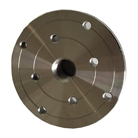 PSI Woodworking CF4 4" Lathe Faceplate for 3/4" x 16tpi Spindle Without Screwchuck Cover