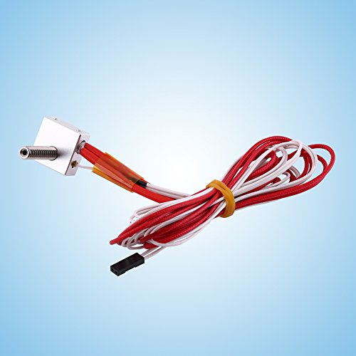 Kit de Extremidade a Quente, Extrusora Montada Kit de Extremidade a Quente 0.4mm Bico 3D Impressora