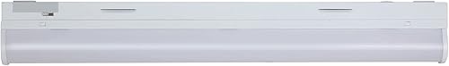Sunlite 85463 - Tira de luz LED de 2 pies, seleccionable de potencia 15 W20 W25 W, multivoltio, 195026003250 lúmenes, seleccionable por color
