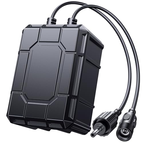 POPOSOAP Solar Fountain Pump Battery Backup, 5200mAh Battery Backup Only for 55W/75W 14.8V-16.8V Solar Water Fountain Pump Battery Backup(Not Included