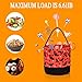 PKONEWNO Halloween Candy Buckets Bag Halloween Candy Basket Halloween Trick or Treat Bags Tote Gift Bags
