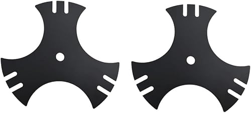 Cuchilla de bordeadora de 3 caras de 9 pulgadas Star 58 pulgadas 781-0748-0637 compatible con MTD 781-0748 981-0748, 40-009, 7185767, 490-105-M017