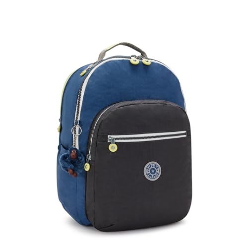 Image of Kipling Women's Seoul Extra Large 17 inch Laptop Backpack, Durable, Roomy with Padded Shoulder Straps, Built-In Protective Sleeve