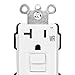 Amazon Basics Weather-Resistant GFCI Receptacle with LED Indicator, 20 Amp, White
