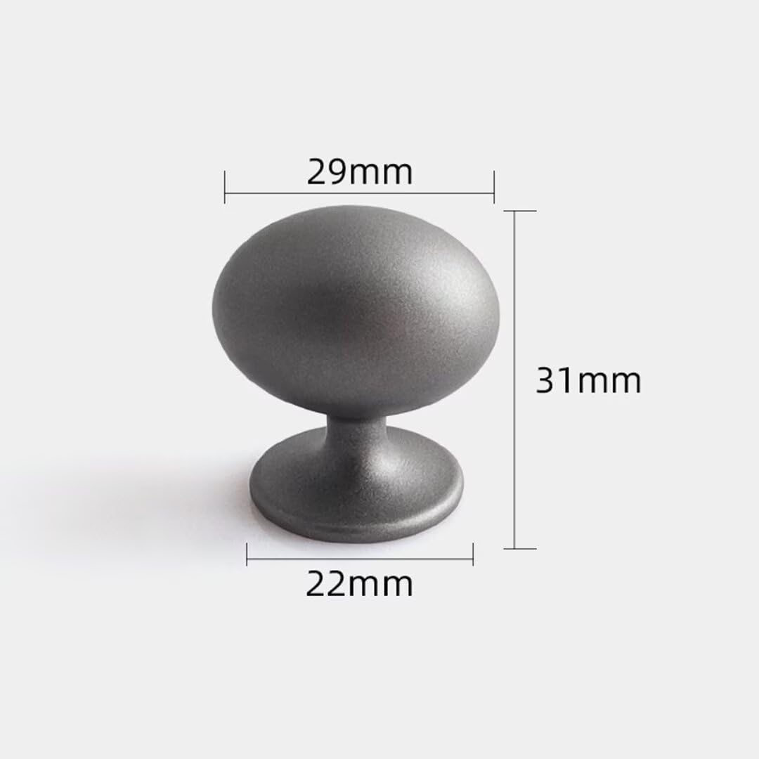HLXDECO 10 Pack Drawers Pulls and Knobs Cupboard Drawer Pull Handles, Furniture Hardware Cabinet Knobs Pulls, Bedroom Dresser Door Knobs Bathroom Wardrobe Pull Door Handle