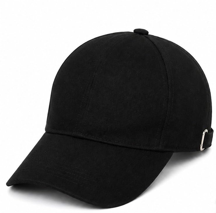 Image of Sports Cap for Men & Women, Lightweight Quick Dry Foldable Baseball Cap with Adjustable Strap, Breathable Sun Protection Hat for Running, Gym, Cricket, Travel & Outdoor Activities