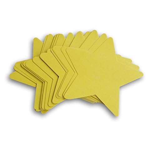 Teaching Tree Paper Cut-Outs - Yellow Star - 32 Count Cover