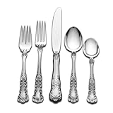 Gorham Buttercup 5-Piece Sterling Silver Flatware Place Set, Service for 1