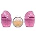 Gifbera Standard Pink Foil Cupcake Liners Wrappers Baking Cups 200 Count, Pink