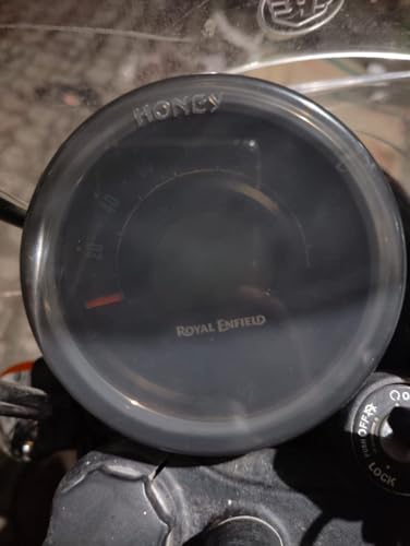 Image of Monsoon Speedometer Cap Cover, Rain Cover with Heavy Duty Microfibre, Compatible with Hunter 350 CC (Hunter Speedo Black)