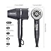 Ionic Hair Dryer Ribivaul Powerful 1875 Watt Hairdryer 2 Speed 3 Heating Salon & Home Use Blow Dryer for Fast Drying Styling Negative Pro Ion Blower with Diffuser Concentrator Comb Portable Size Gift