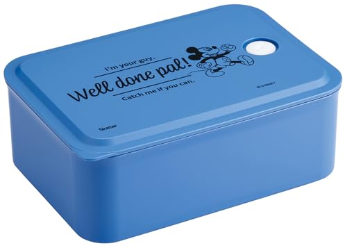 スケーター(Skater) 弁当箱 1段 700ml 蓋をしたままレンジ対応 ランチケース ランチボックス ディズニー ミッキーマウス PL70B