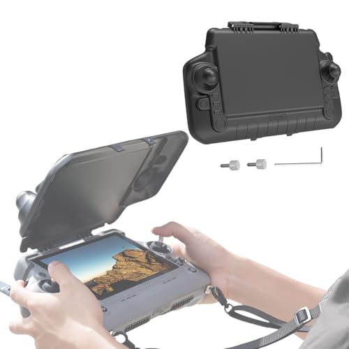 Honbobo DJI RC Plus 2�p�T���t�[�h���M�@ �v���e�N�^�[ 2 in 1 LCD�X�N���[�� �ی�J�o�[ DJI Matrice 4T�V���[�Y�AMatrice 4E�V���[�Y�AMatrice 400 / Matrice 4T�ɑΉ��h���[���A�N�Z